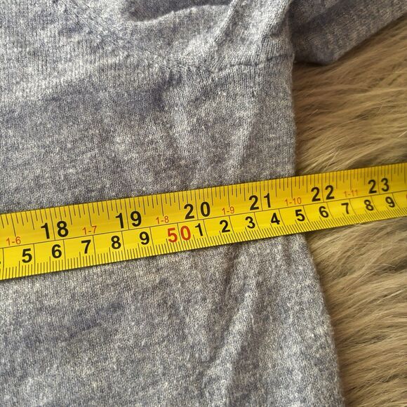 Cyrus Sweater Sz XL Turtleneck Ribbed Tunic Grey Winter Autumn Casual Knit Warm - Picture 7 of 9